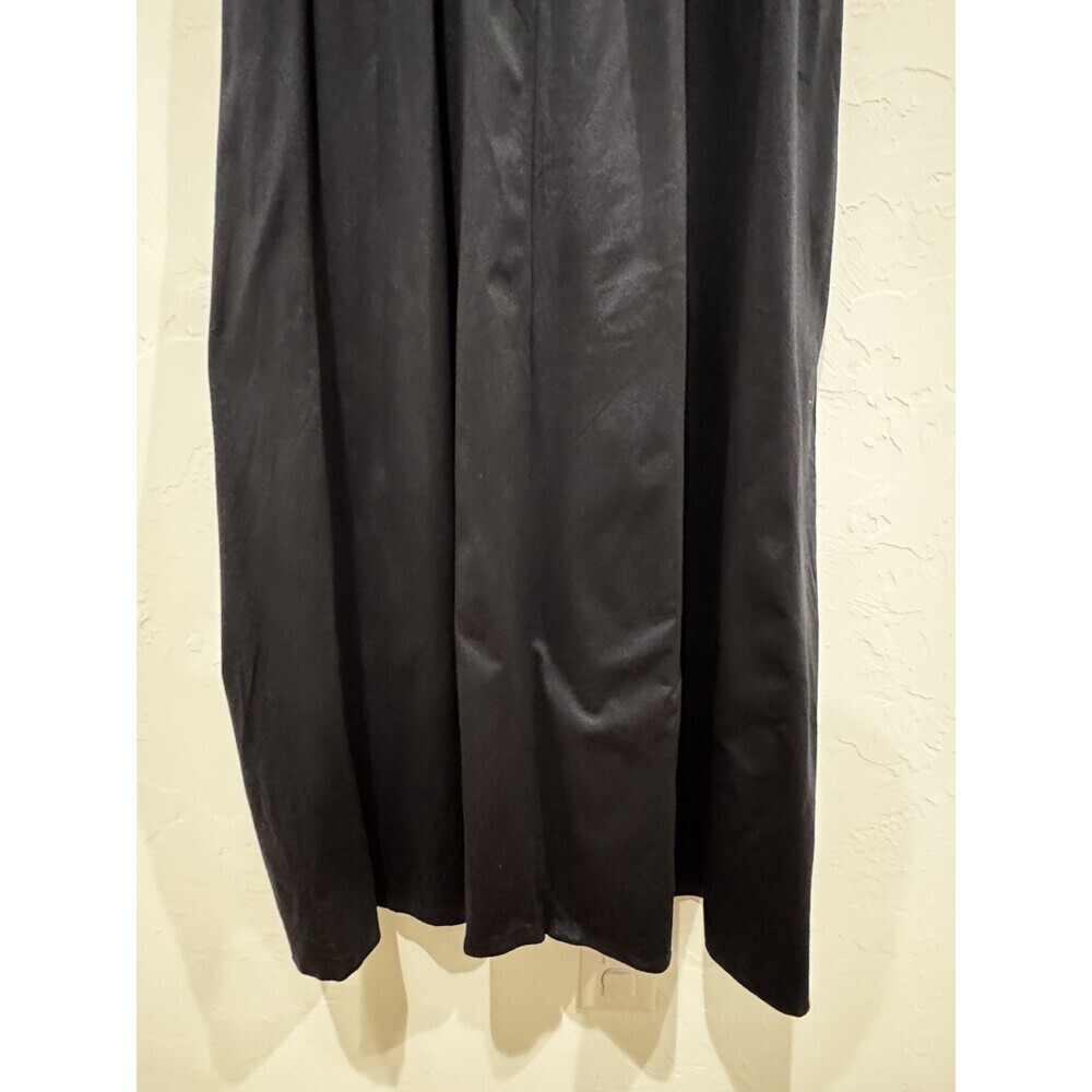 Eres Black Dress Stretchy Long Sleeveless Size M/L - Picture 4 of 9